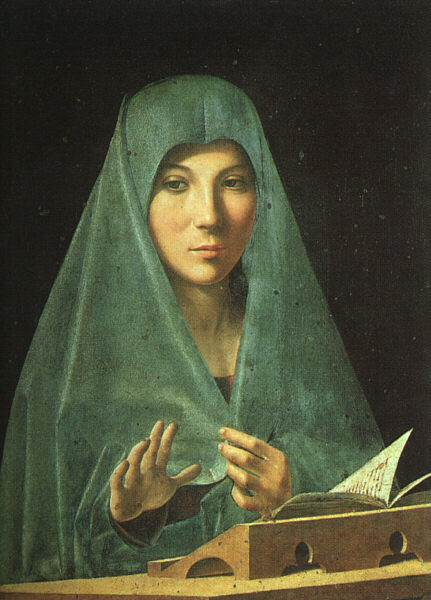 Antonello da Messina Virgin Annunciate